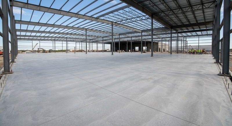 Commercial Slab Construction in Greenville, SC