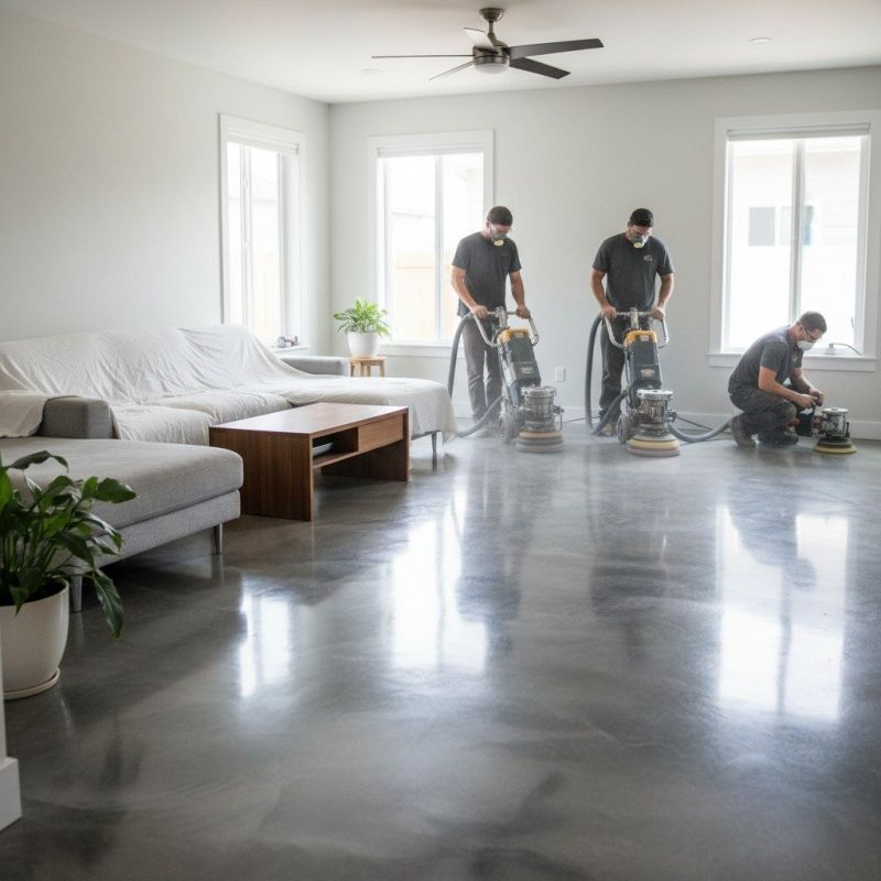 Different Finish Options For Concrete Floor Installations